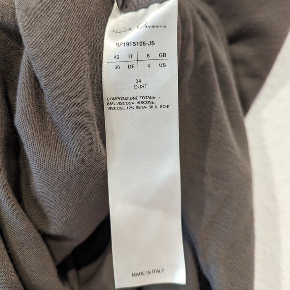 Rick Owens Larry F/W 2019 Top - Picture 4 of 5